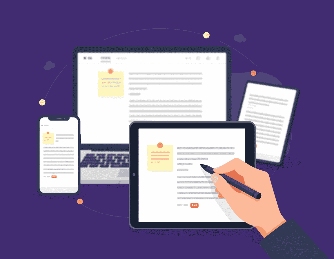 Adding Comments pdf on Any Device