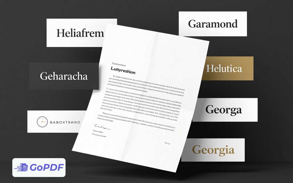 Best Fonts for Professional-Looking PDF Offer Letters