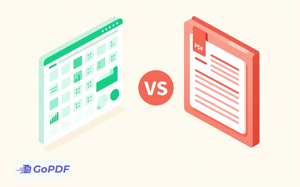 CSV vs. PDF