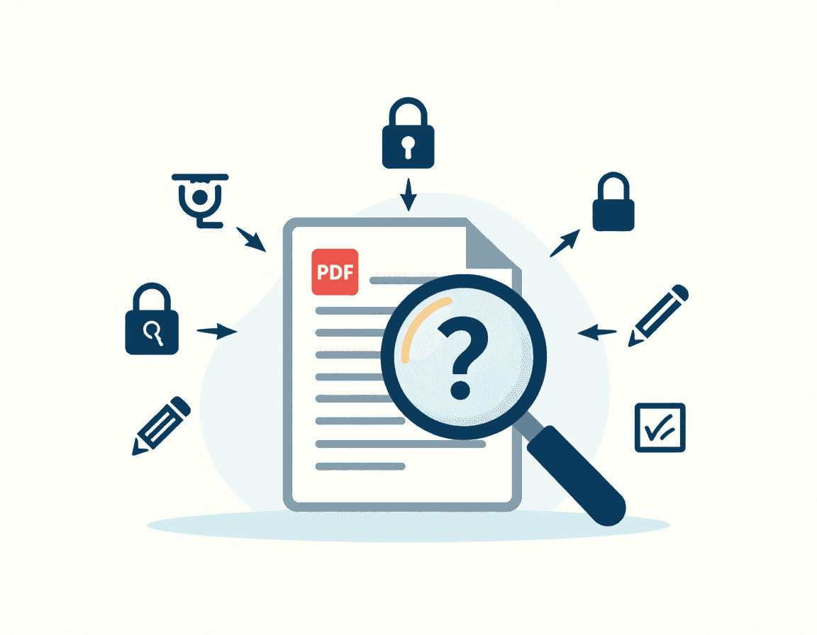 Diagnosing and Fixing an Uneditable PDF
