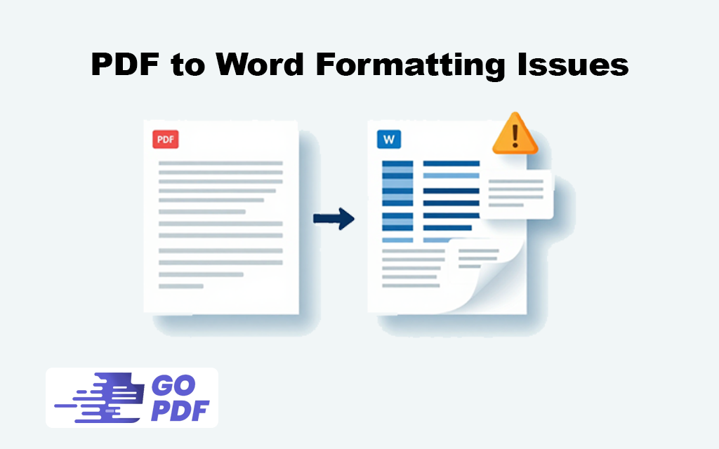 PDF to Word Formatting Issues