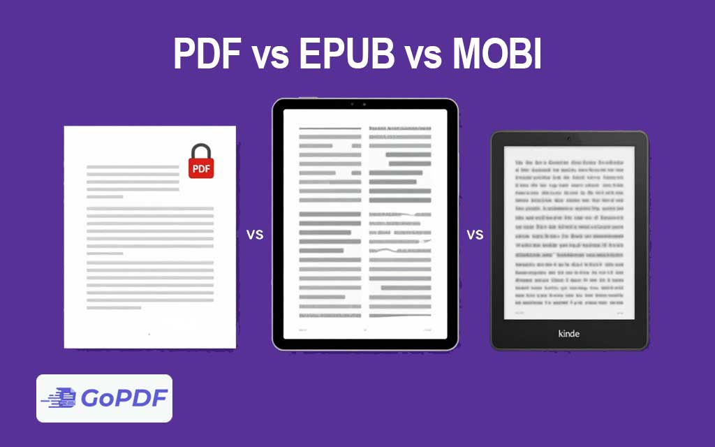 PDF vs EPUB vs MOBI: Which E-Book Format Should You Use