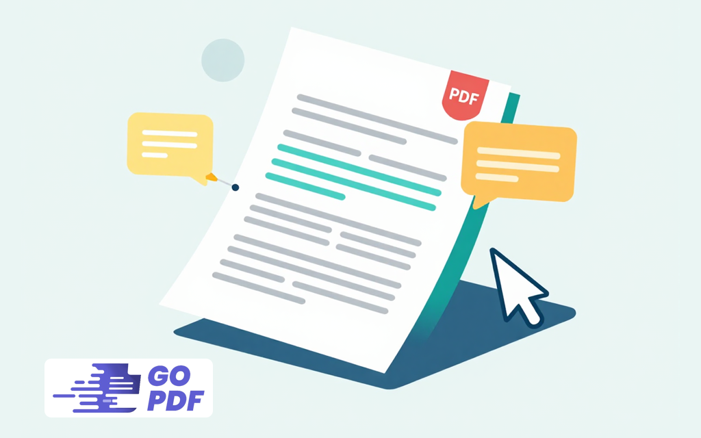 How to Add Comments to PDF