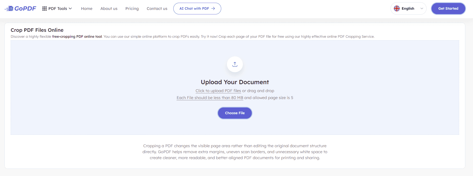 crop pdf with gopdf